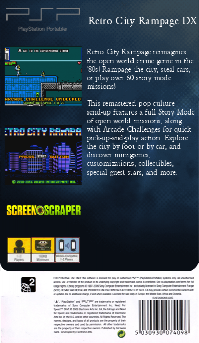 Retro City Rampage — box-2D-back (SS)