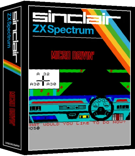 Micro Drivin' — box-3D (SS)