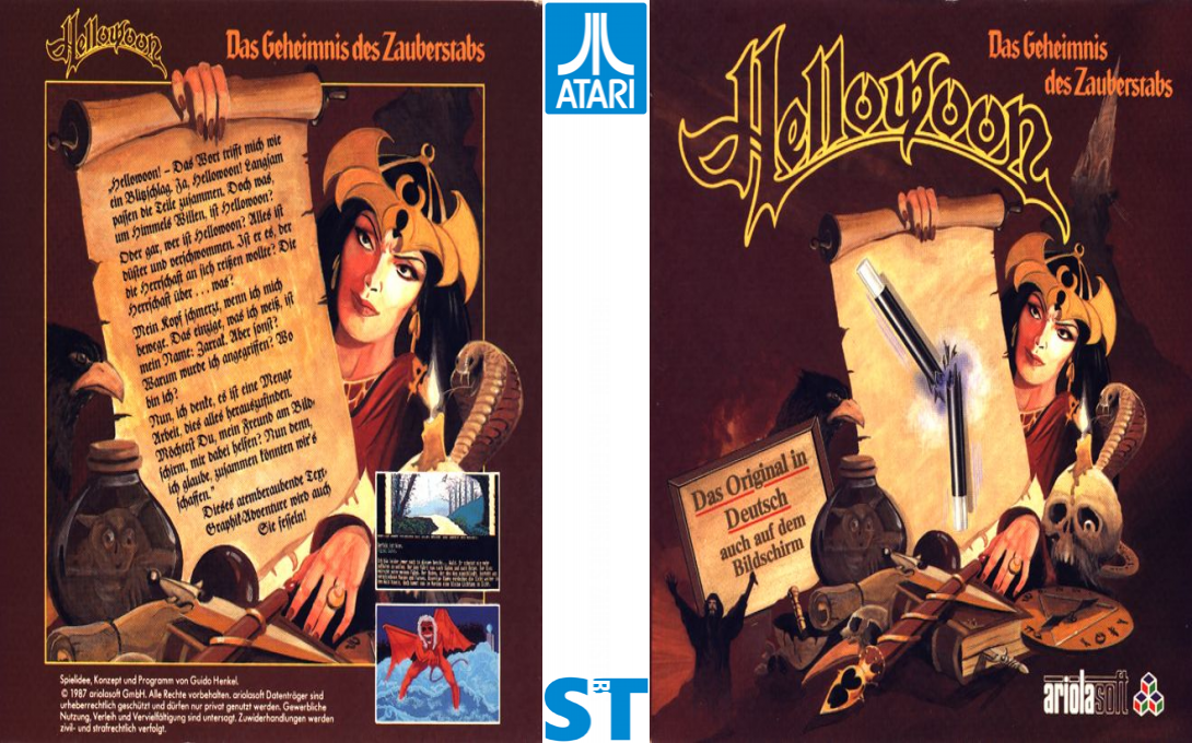 Hellowoon - Das Geheimnis Des Zauberstabs — box-texture (EU)