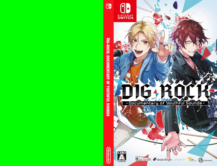 Dig-Rock - Documentary of Youthful Sounds — box-texture (JP)
