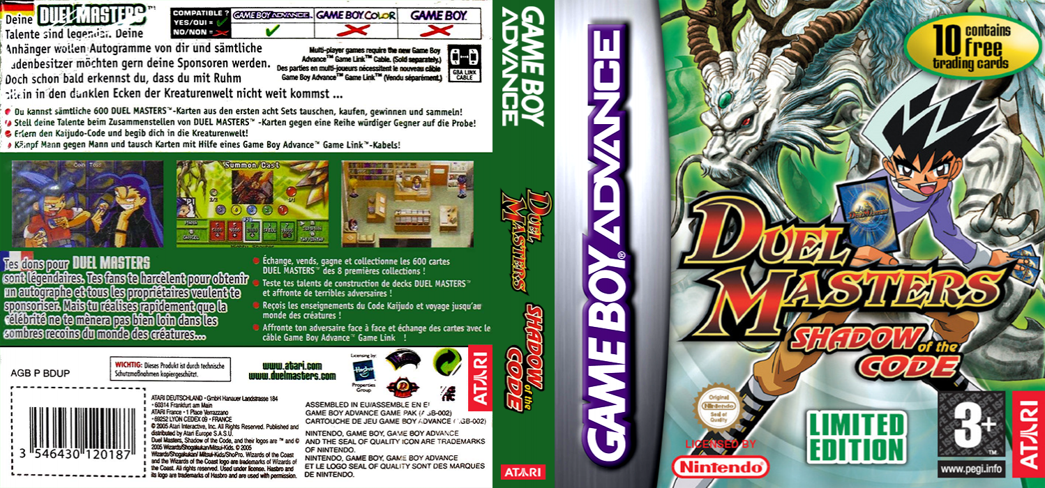 Duel Masters - Shadow Of The Code — box-texture (EU)