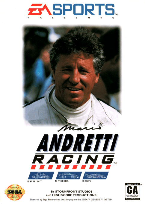 Mario Andretti Racing box art