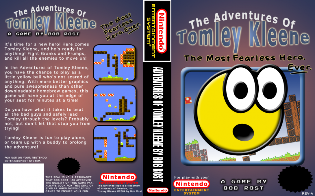Adventures Of Tomley Kleene By Bob Rost — box-texture (WOR)