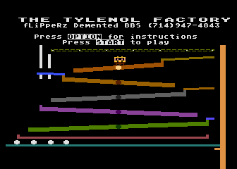 The Tylenol Factory — ss (WOR)