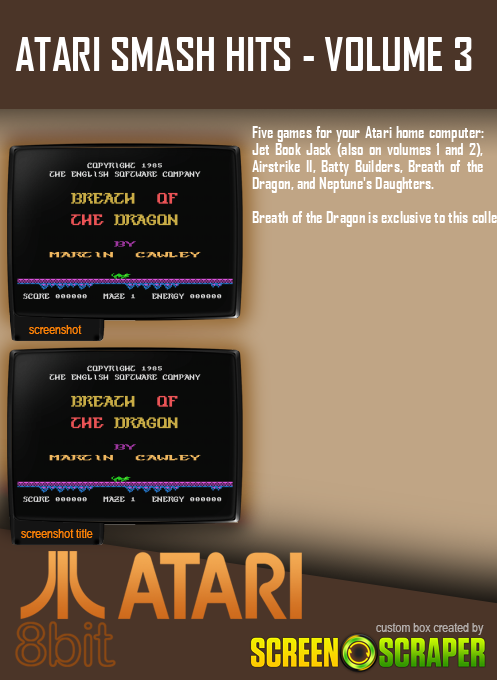 Atari Smash Hits - Volume 3 — box-2D-back (SS)