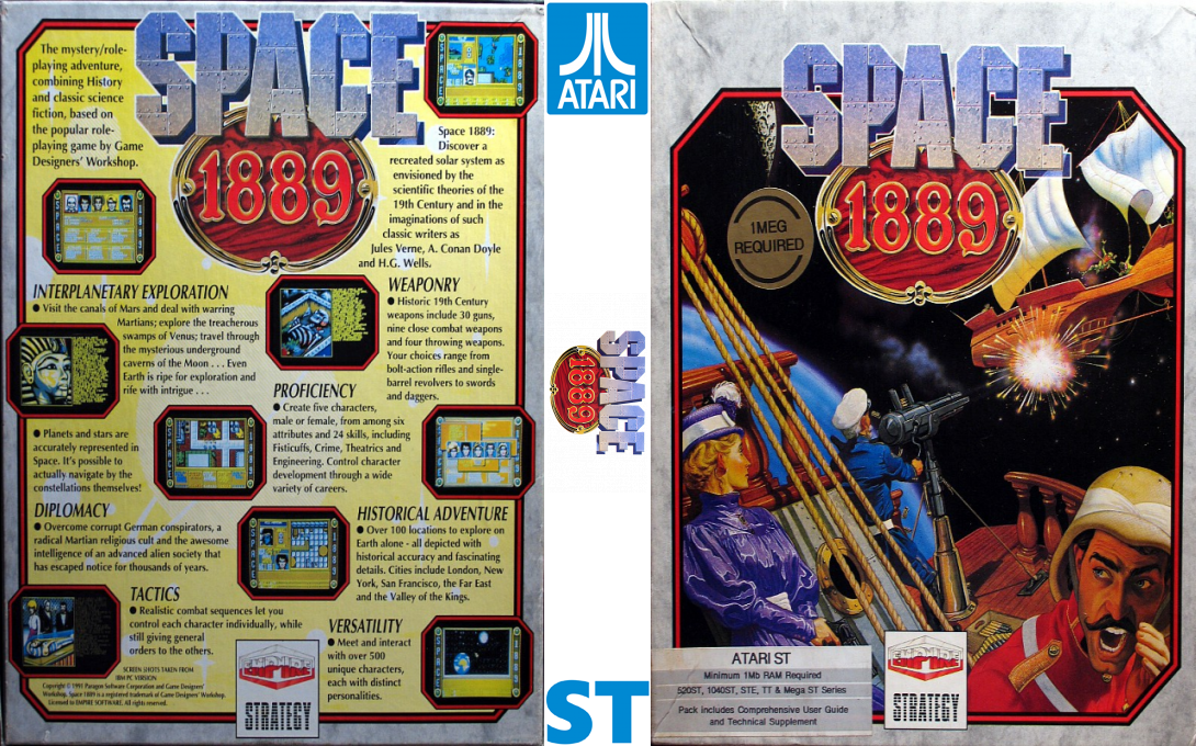 Space 1889 — box-texture (EU)