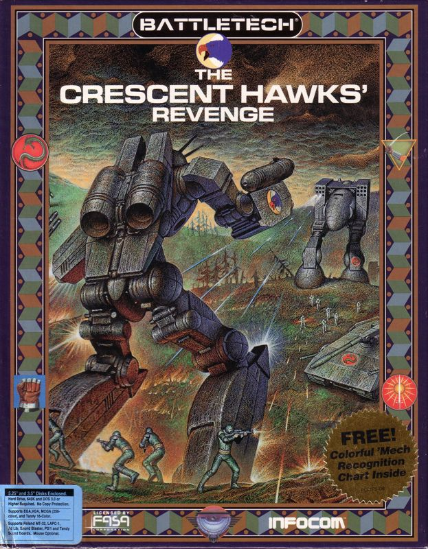 Battletech - The Crescent Hawk's Revenge box art