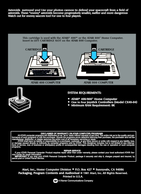 Asteroids — box-2D-back (US)