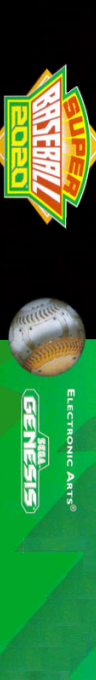Super Baseball 2020 — box-2D-side (US)