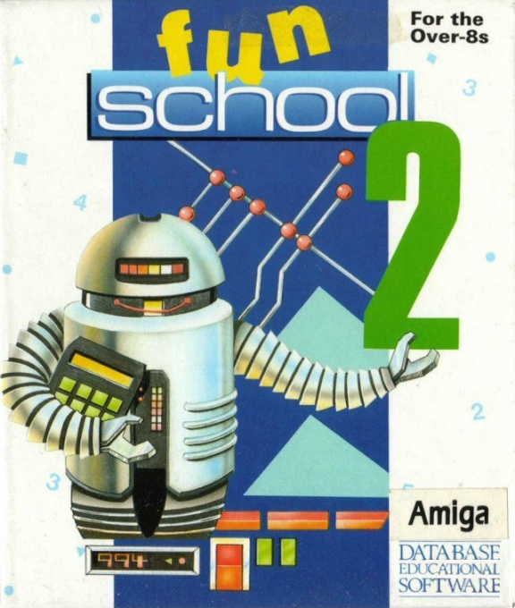 Fun School 2 - For the Over-8s box art