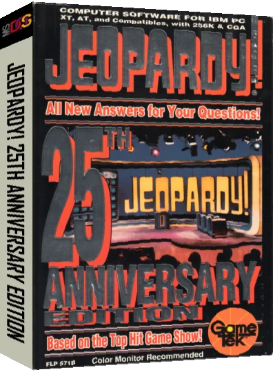 Jeopardy! 25th Anniversary Edition — box-3D (US)