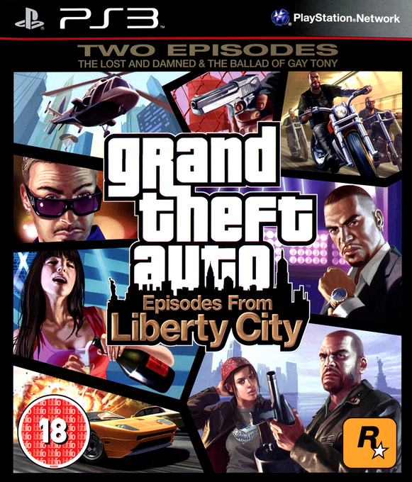 Grand Theft Auto - Episodes from Liberty City — box-2D (UK)