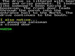 Escape from Hodgkin's Manor — ss (WOR)