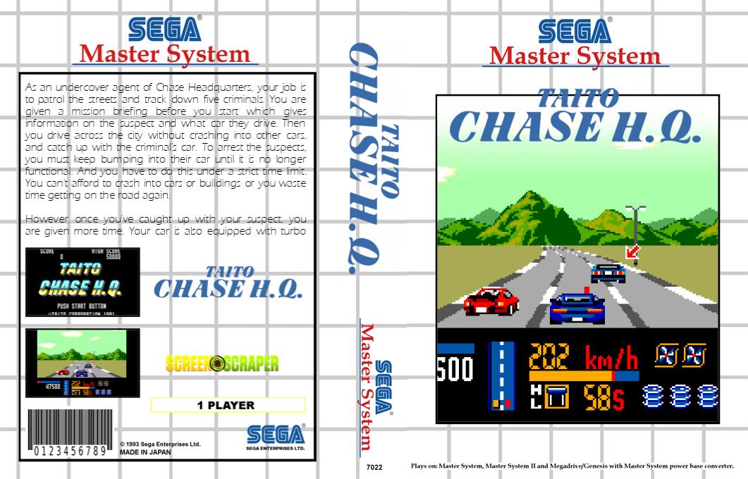 Taito Chase H.Q. — box-texture (SS)