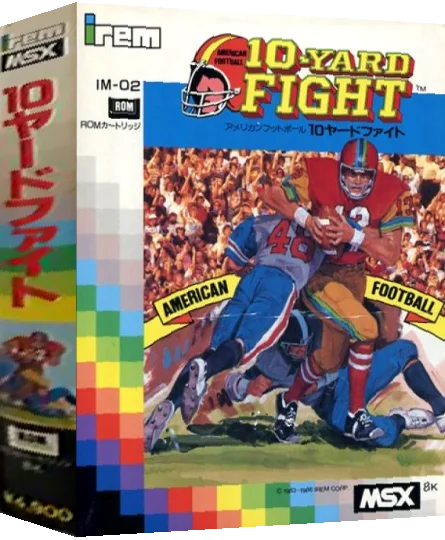 10-Yard Fight — box-3D (JP)