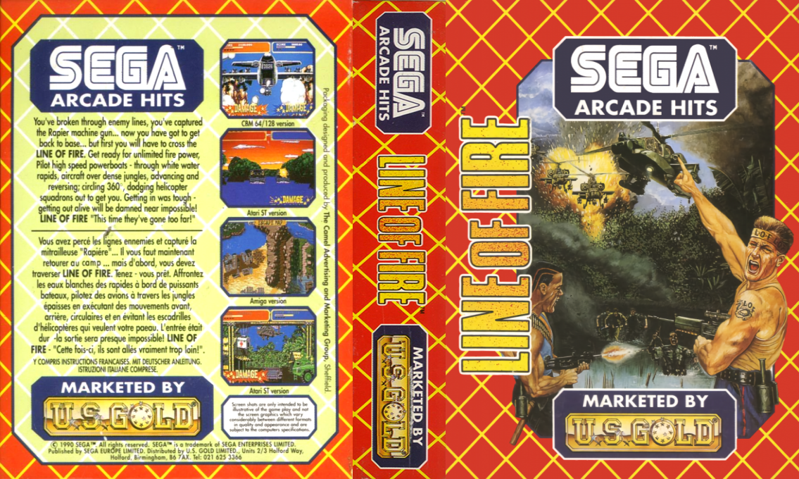 Line Of Fire — box-texture (EU)