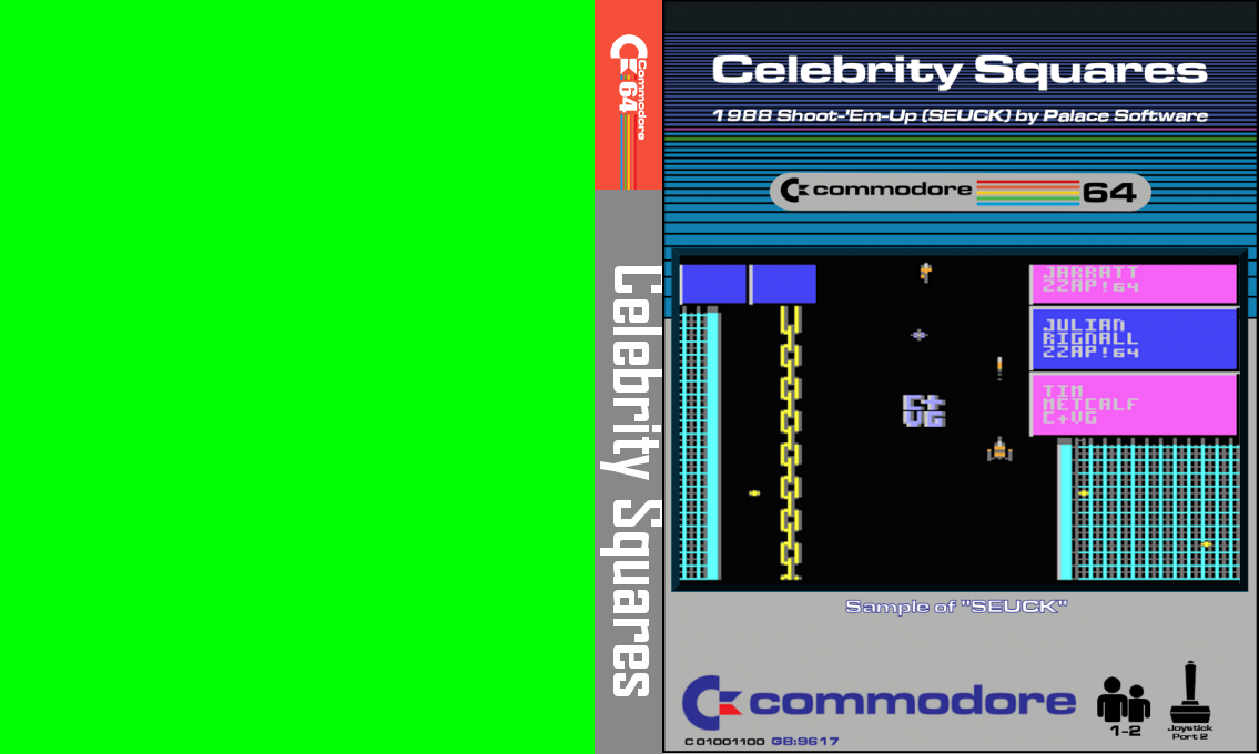 Celebrity Squares — box-texture (CUS)