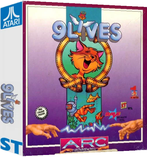 9 Lives — box-3D (EU)