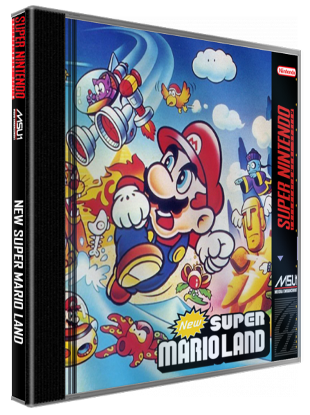 New Super Mario Land — box-3D (WOR)