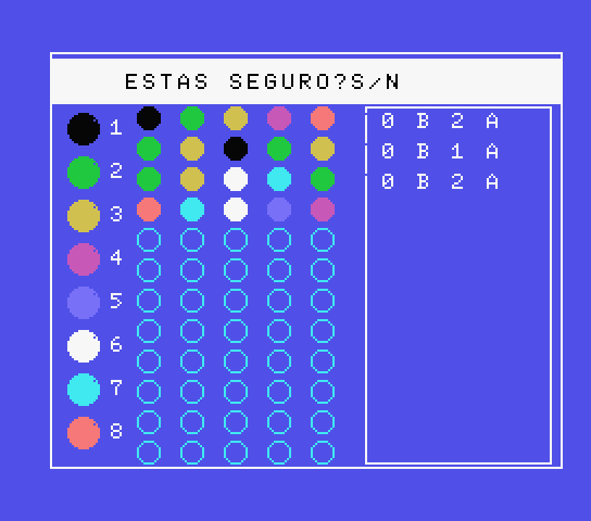 Super Master Mind — ss (SP)