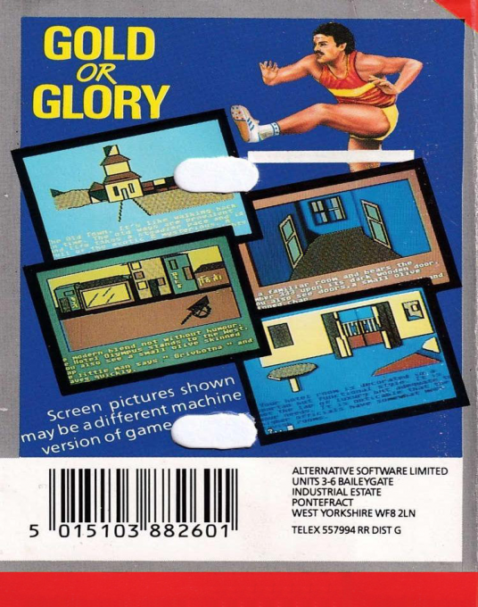 For Gold Or Glory — box-2D-back (EU)