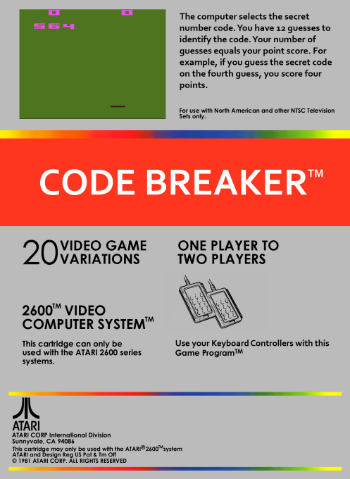 Code Breaker — box-2D-back (CUS)