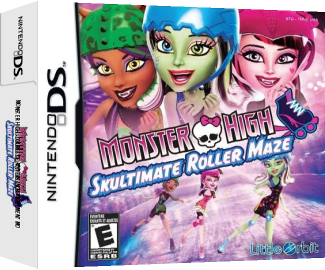 Monster High - Skultimate Roller Maze — box-3D (US)