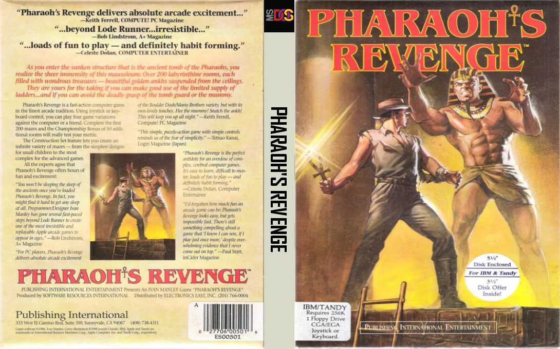 Pharaoh's Revenge — box-texture (US)