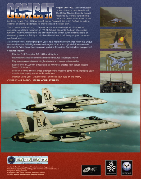 Combat Air Patrol — box-2D-back (EU)