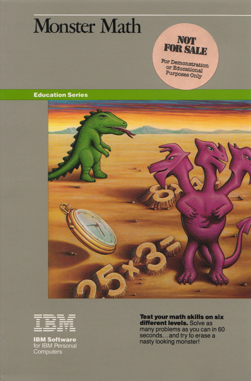 Monster Math box art
