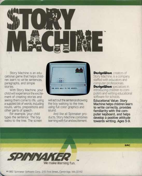 Story Machine — box-2D-back (US)