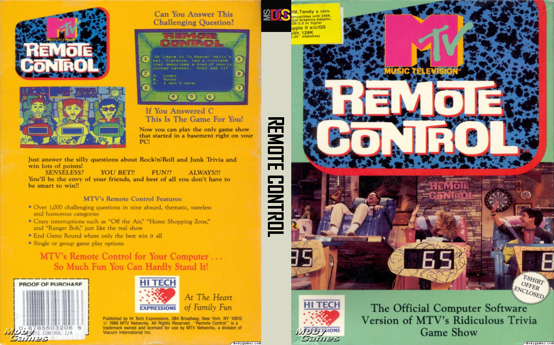 Remote Control — box-texture (US)