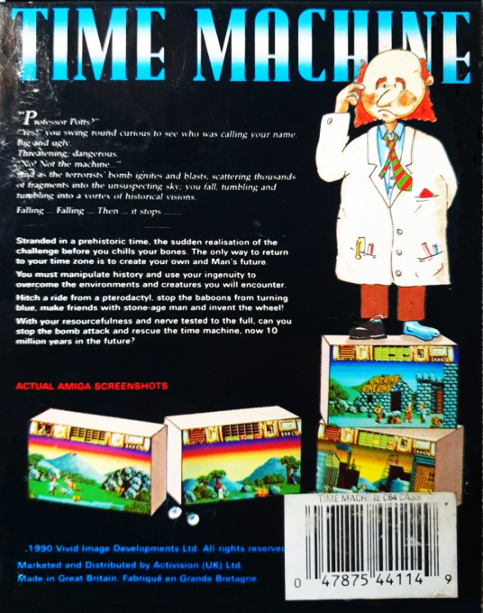 Time Machine — box-2D-back (EU)