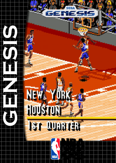 Nba Live 95 — box-2D (SS)