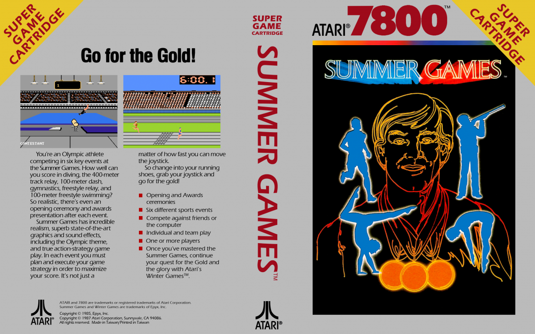 Summer Games — box-texture (US)