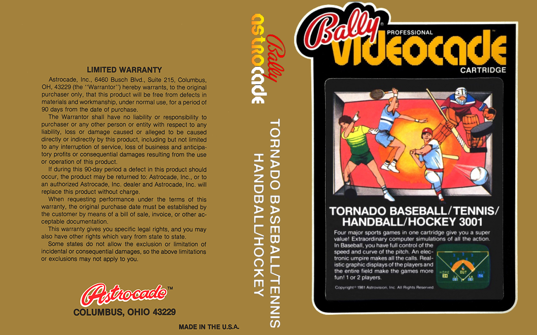 Tornado Baseball / Tennis / Hockey / Handball — box-texture (WOR)