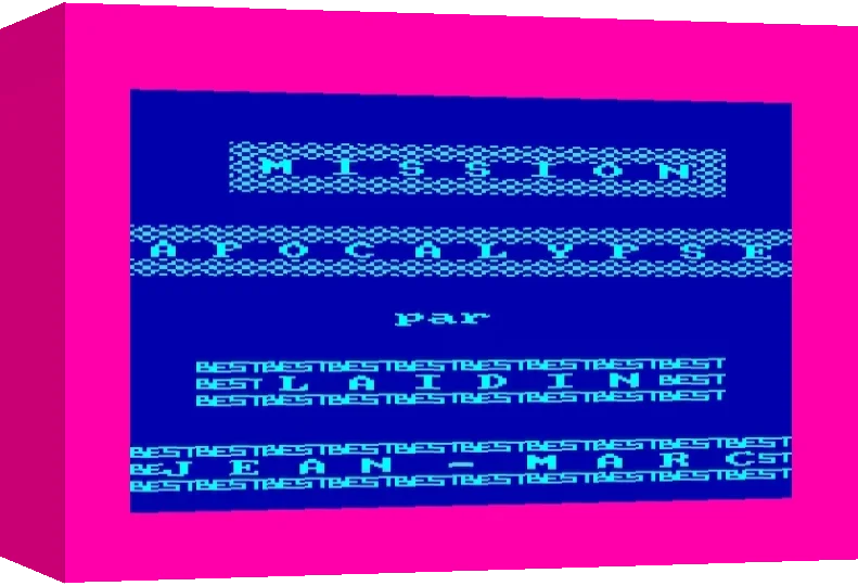 Mission Apocalypse — box-3D (WOR)