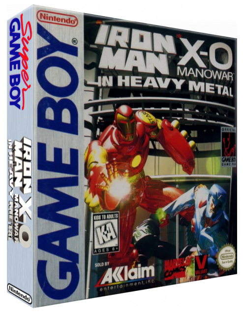 Iron Man - X-O Manowar in Heavy Metal — box-3D (US)