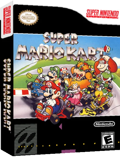 Super Mario Kart — box-3D (US)
