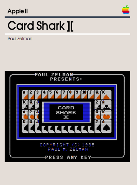 Card Shark II box art