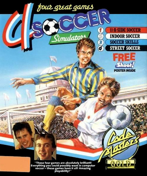 4 Soccer Simulators box art
