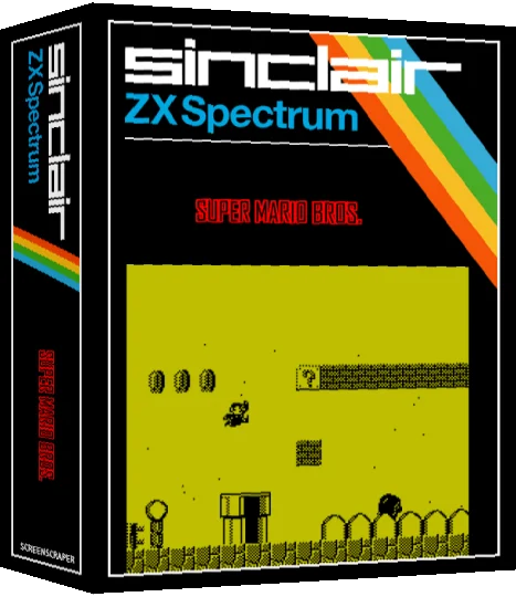 Super Mario Bros — box-3D (SS)