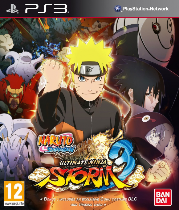 Naruto Shippuuden - Narutimate Storm 3 — box-2D (EU)