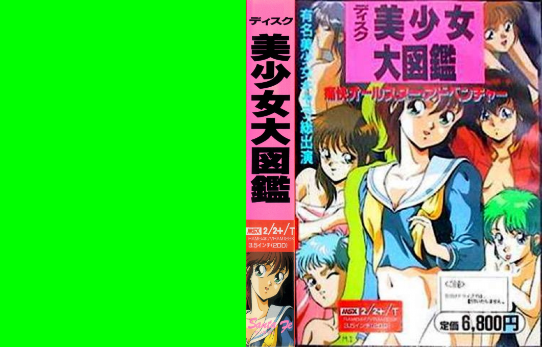 Bishoujyo Daizukan — box-texture (JP)