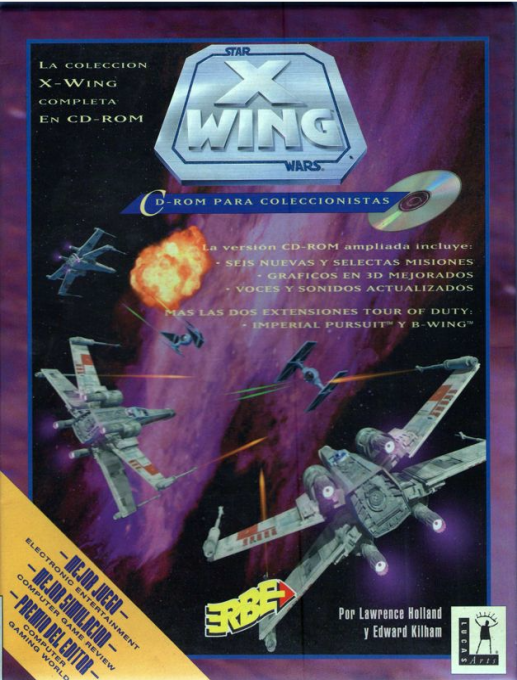 Star Wars X-Wing - Collector's CD-ROM — box-2D (SP)