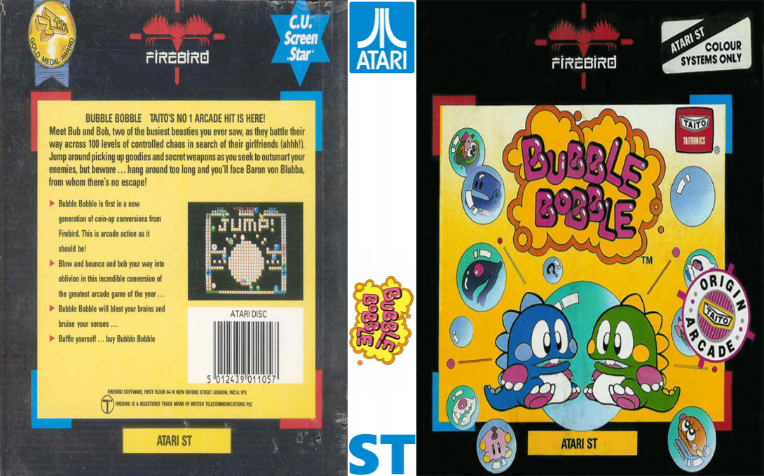 Bubble Bobble — box-texture (EU)