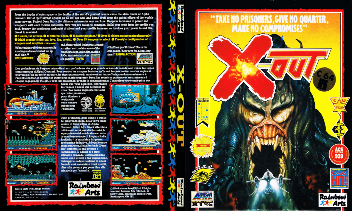 X-Out — box-texture (EU)