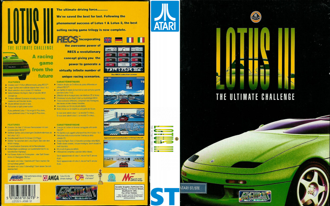 Lotus 3 - The Ultimate Challenge — box-texture (EU)