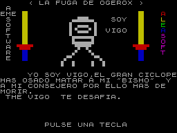 Fuga De Ogerox, La — ss (WOR)