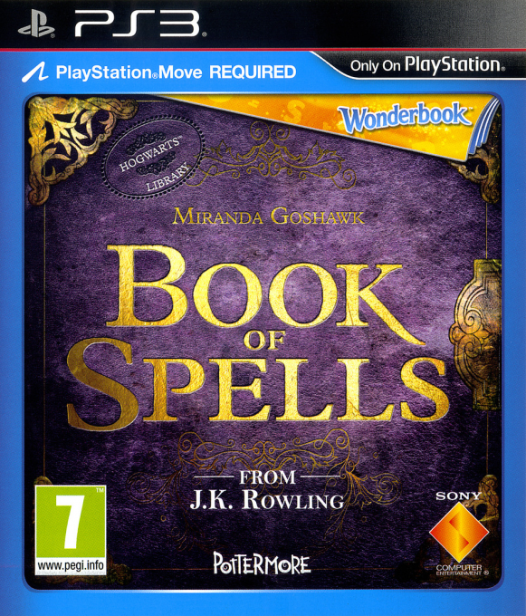 Wonderbook - Book of Spells box art